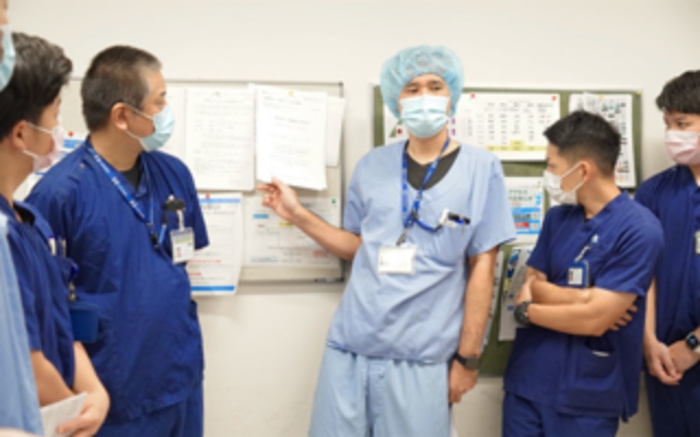 7:45 全体ミーティング